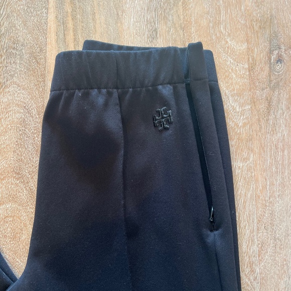 Tory Burch Double Knit Flare Track Pants - Picture 9 of 11